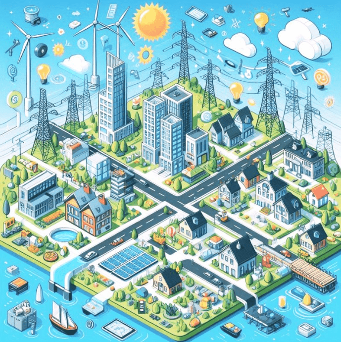 Smart grid including BESS systems